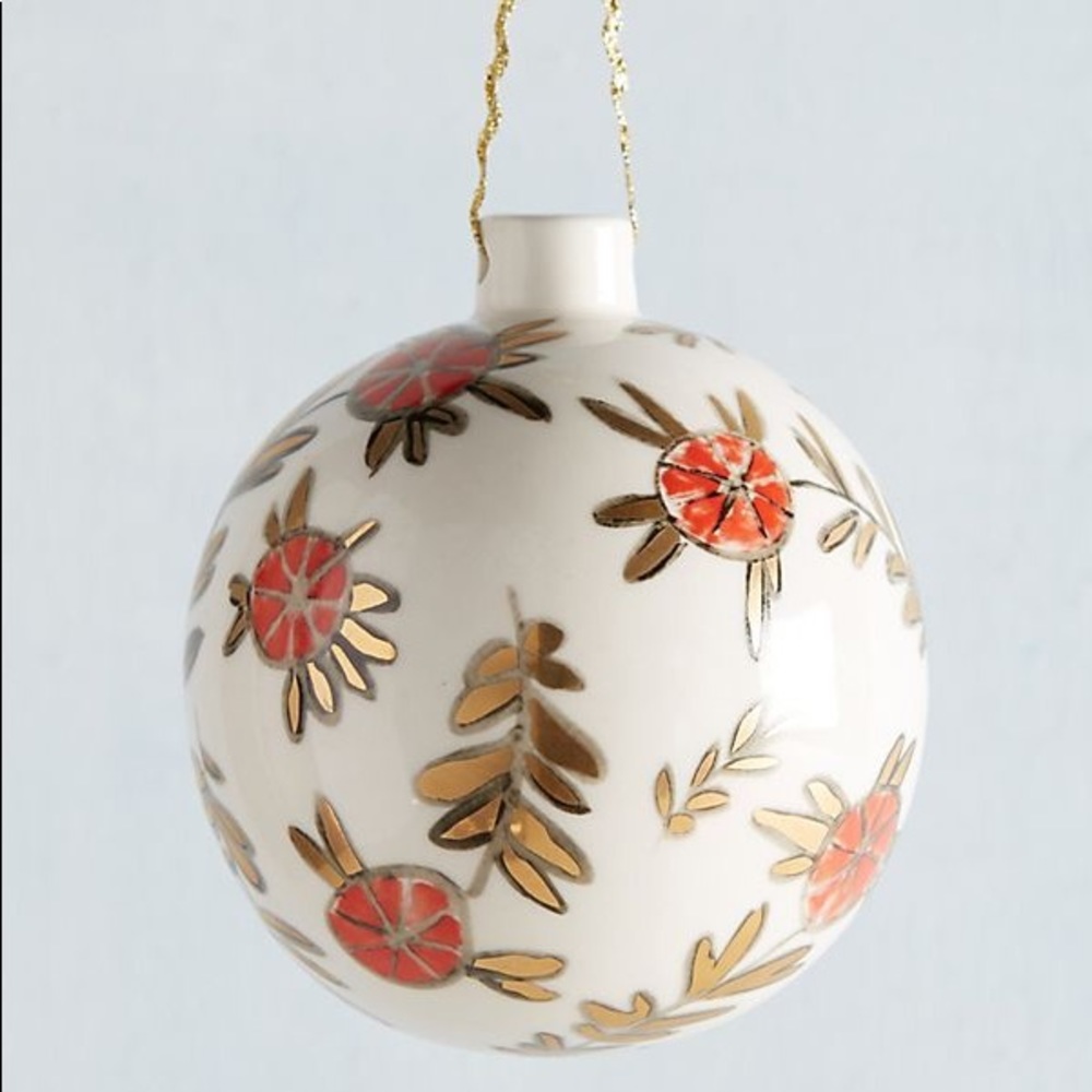 Molly Hatch Ceramic Cheer Ornament